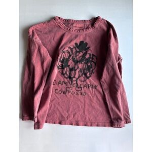 EUC Bobo Choses Clearly Confused LS Tee 4/5y